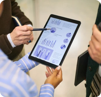 Analyse des indicateurs de gestion sur tablette